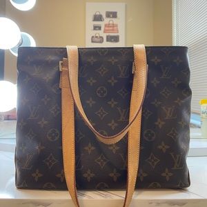 Vintage Louis Vuitton Monogram Cabas Piano